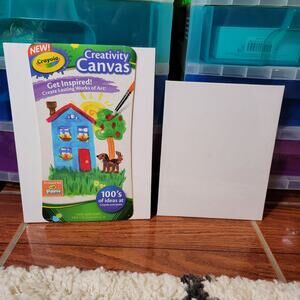Set of 3 Canvas Boards: 2 Crayola (9in x 12in) & Unbranded (8in x 10in) SEALED